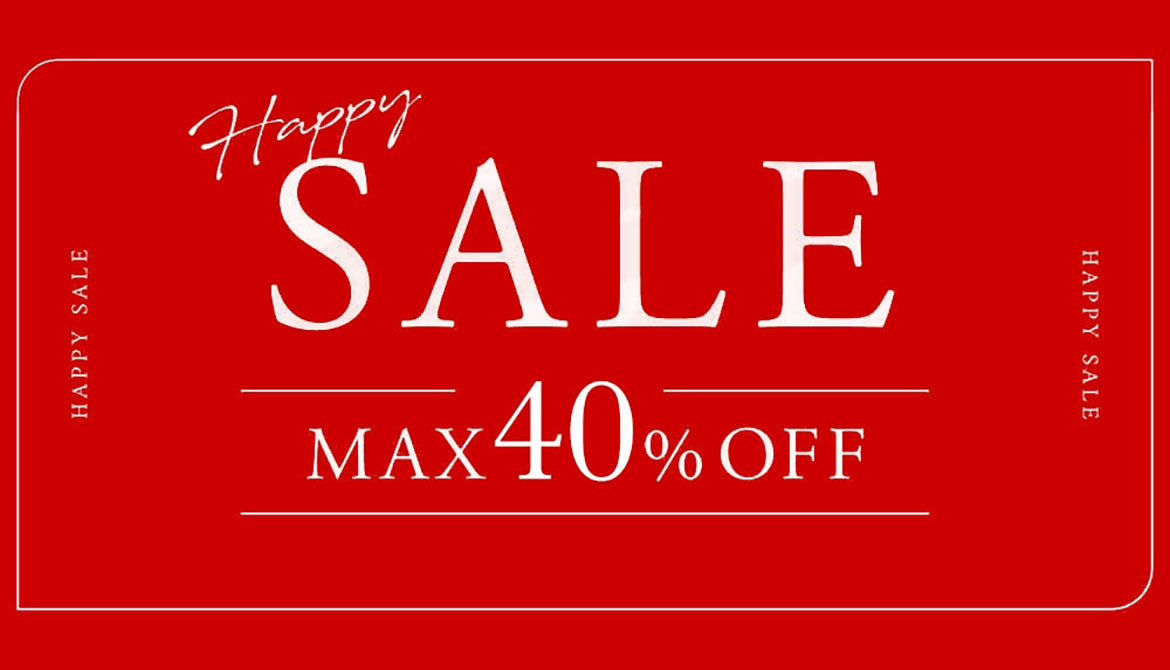 HAPPY SALE!