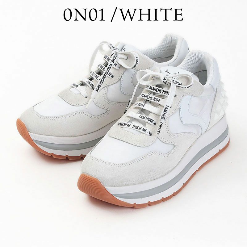 VOILE BLANCHE マラン スニーカー シルバー 37 24cm VOILE BLANCHE ボイルブランシェ スニーカー レディース 厚底