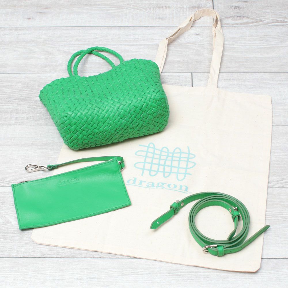 20%OFF DRAGON DIFFUSION バッグ レザーメッシュ 2WAYポシェット 8158
