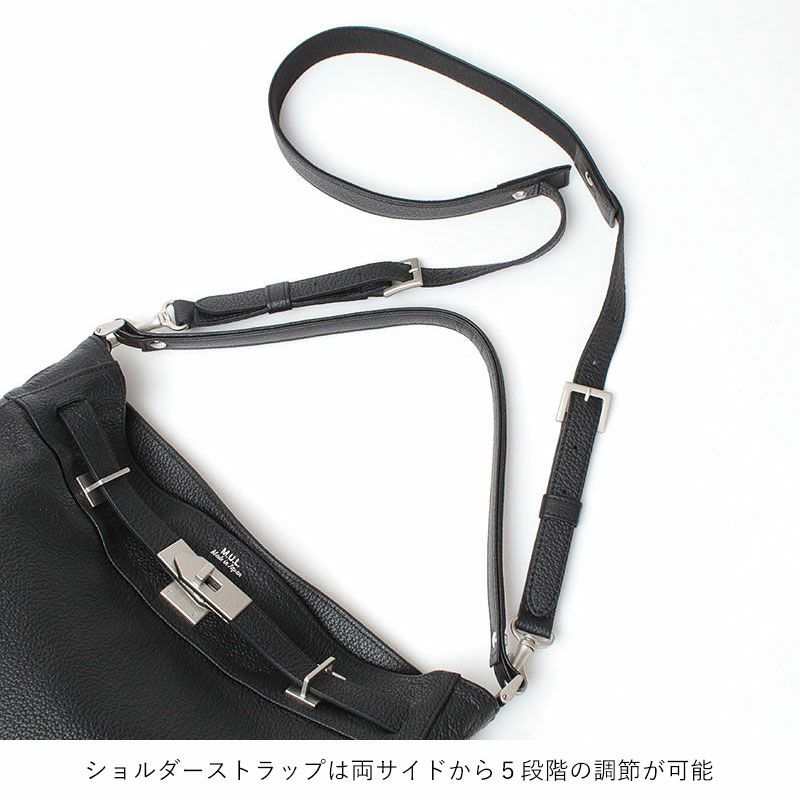 ＊新品＊ MUL ワンハンドル２ｗａｙショルダーＳ　人気のブラック シボ型押し 楽天市場】【正規販売店】【即納】M.U.L. エムユーエル バッグ