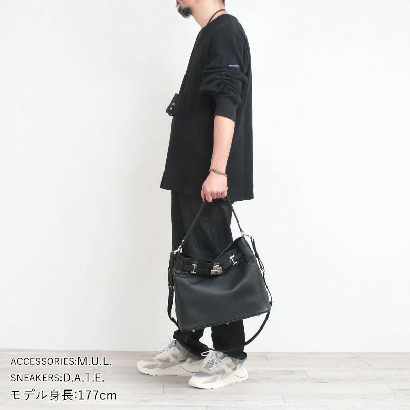 【新品】M.U.L. エムユーエル 2WAYワンショルダーバック　BLACK 楽天市場】【正規販売店】【即納】M.U.L. エムユーエル バッグ