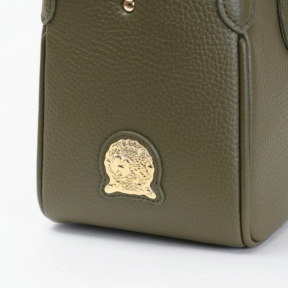 ADMJ バッグ シュリンク ストラップ付き ミニトート 牛革 エーディー