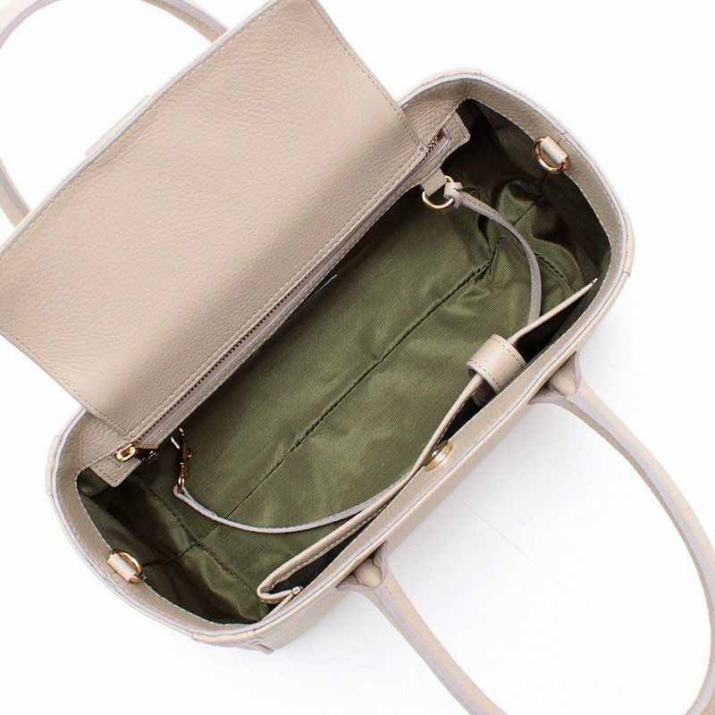 ADMJ バッグ シュリンク ストラップ付き ミニトート 牛革 エーディー