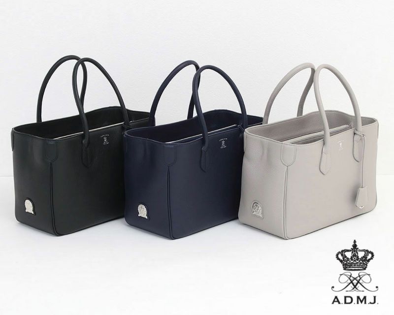 ADMJ トートバッグ 32cm 牛革シュリンク ACS01082J | jolisac