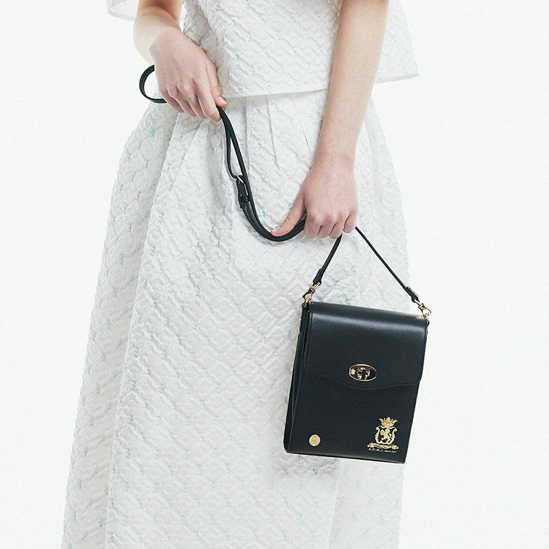 ADMJ ウォレットポーチ ヴィッテリアルマ レクタングル ショルダー