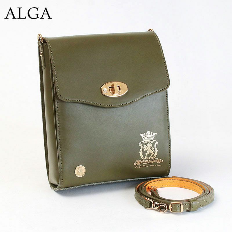 ADMJ ウォレットポーチ ヴィッテリアルマ レクタングル ショルダー