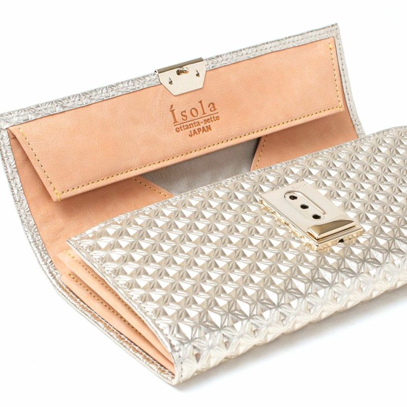 isola 財布 ギャルソン スリム SANTORINI ラバトスパイダー 1601