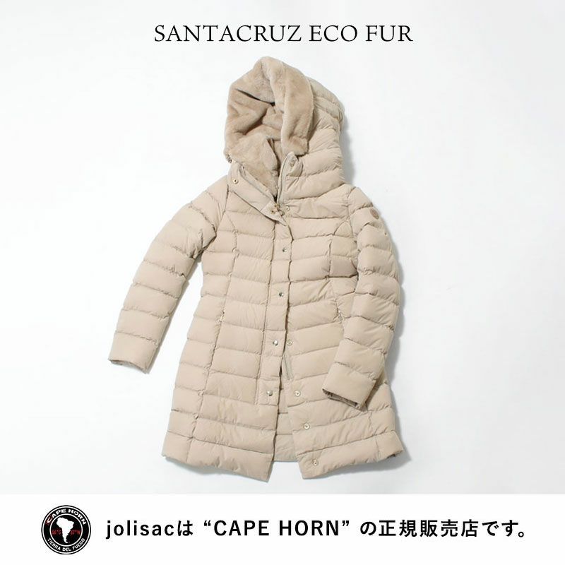 ケープホーン ダウン CAPE HORN レディース サンタクルス エコファー SANTACRUZ ECOFUR 72572 | jolisac