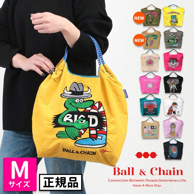 ボールアンドチェーン ball&chain エコバッグ アーティストコラボ Mサイズ | jolisac