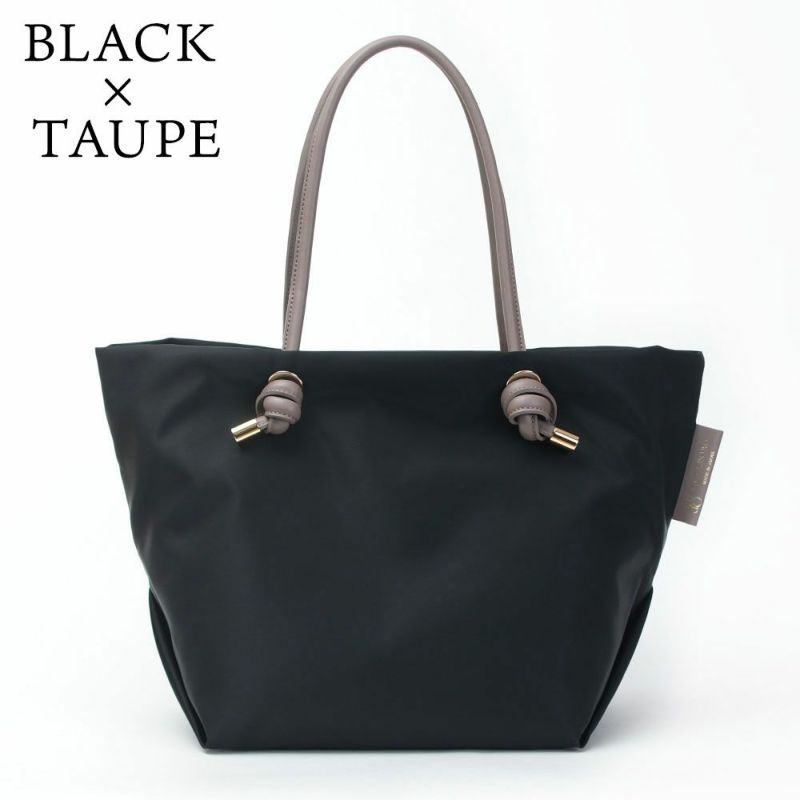 ヴィオラドーロ ビアンカ ナイロントートバッグ ノットハンドル M