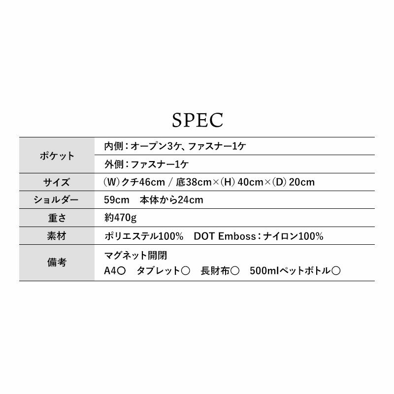 スペック