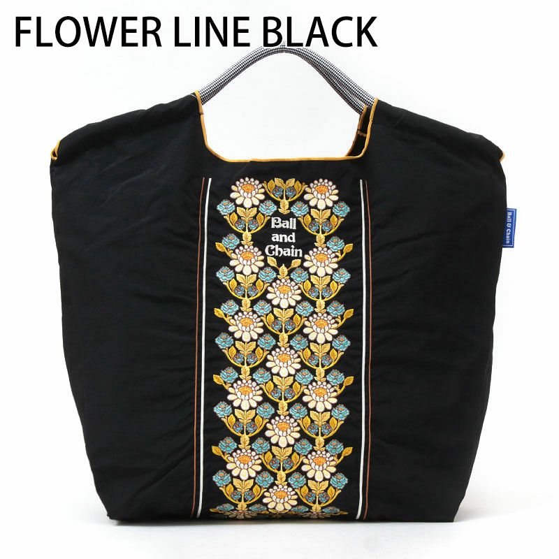 フラワーラインブラック