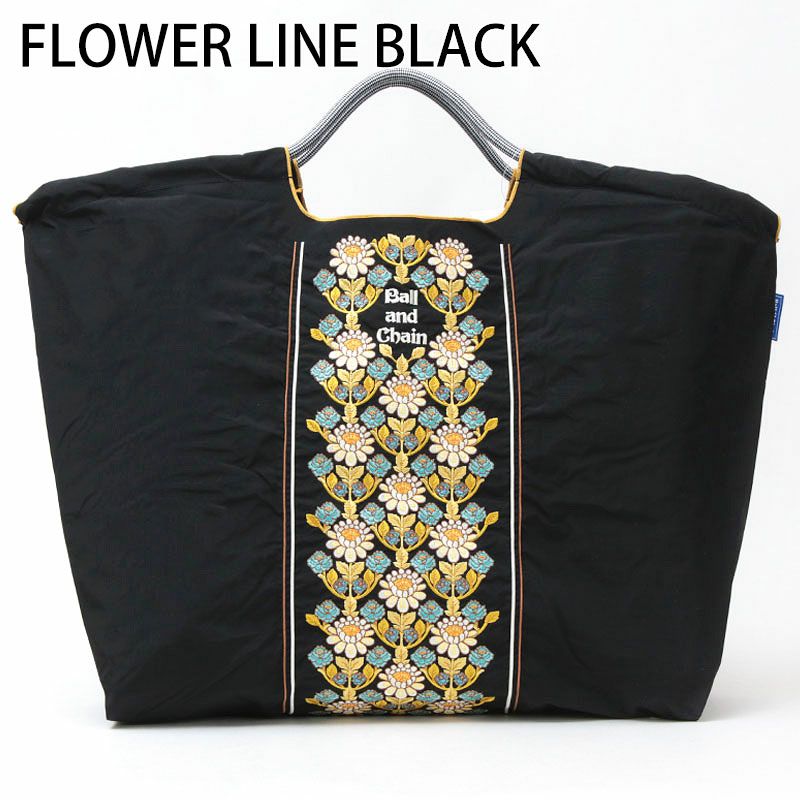 フラワーラインブラック