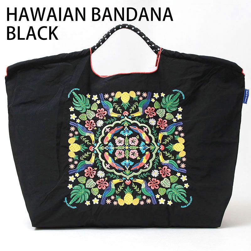 ハワイアンバンダナブラック