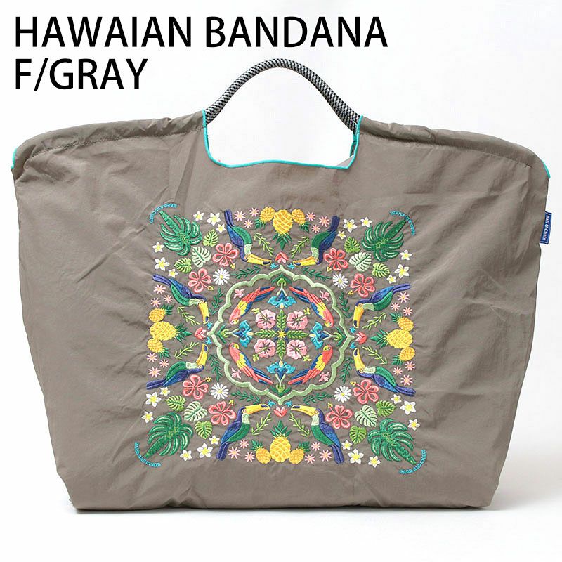 ハワイアンバンダナグレー