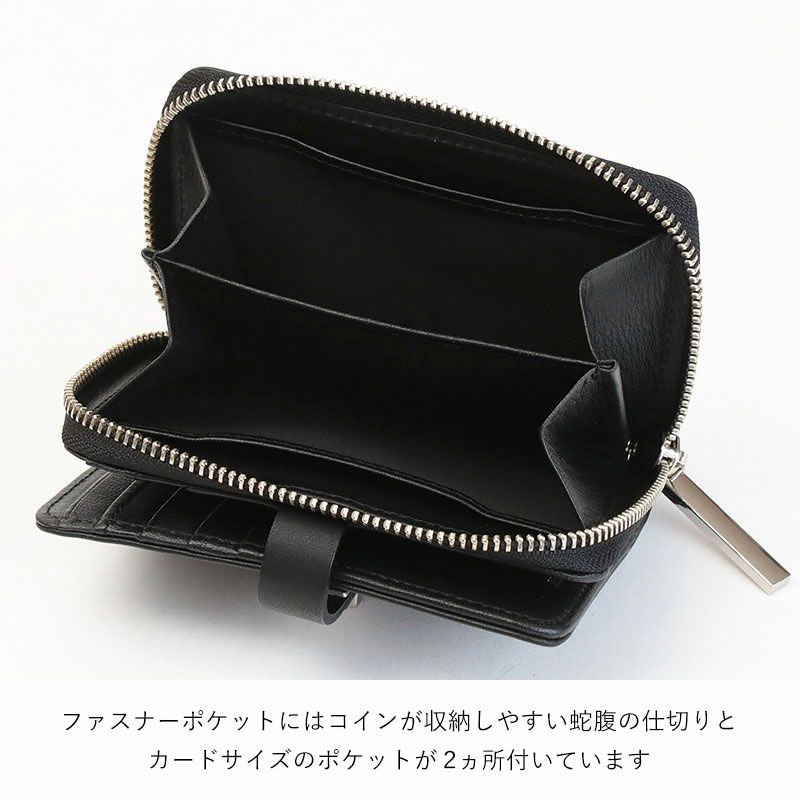 M.U.L. ハーフラウンドウォレット リザード型押し 新品未使用品 M.U.L. ハーフラウンドウォレット リザード型押し 新品未使用品 M.U.L.