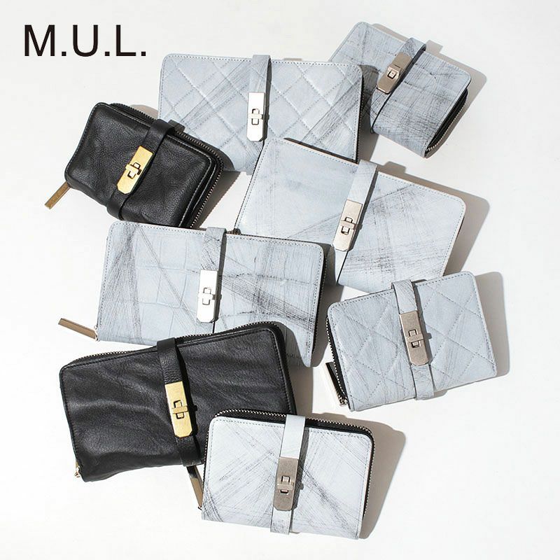 M.U.L. エムユーエル ラウンドロングウォレット MUL-009【クーポン対象