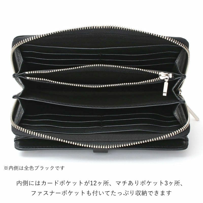 M.U.L. エムユーエル ラウンドロングウォレット MUL-009【クーポン対象