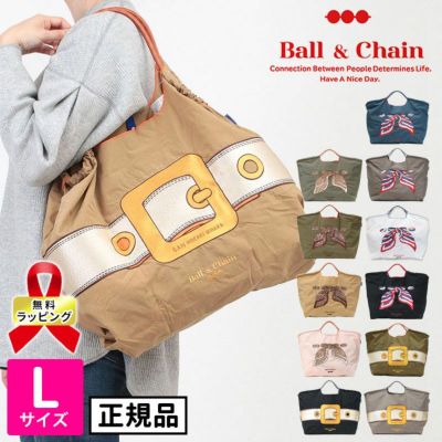 ボールアンドチェーン ball&chain エコバッグ SANコラボ Lサイズ