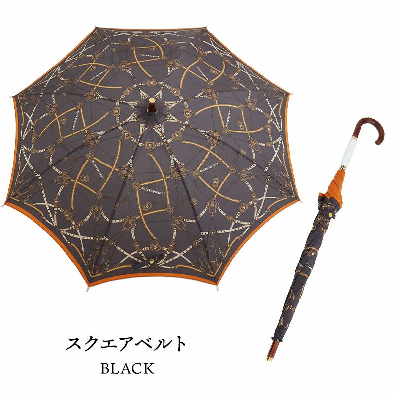 スクエアベルトブラック