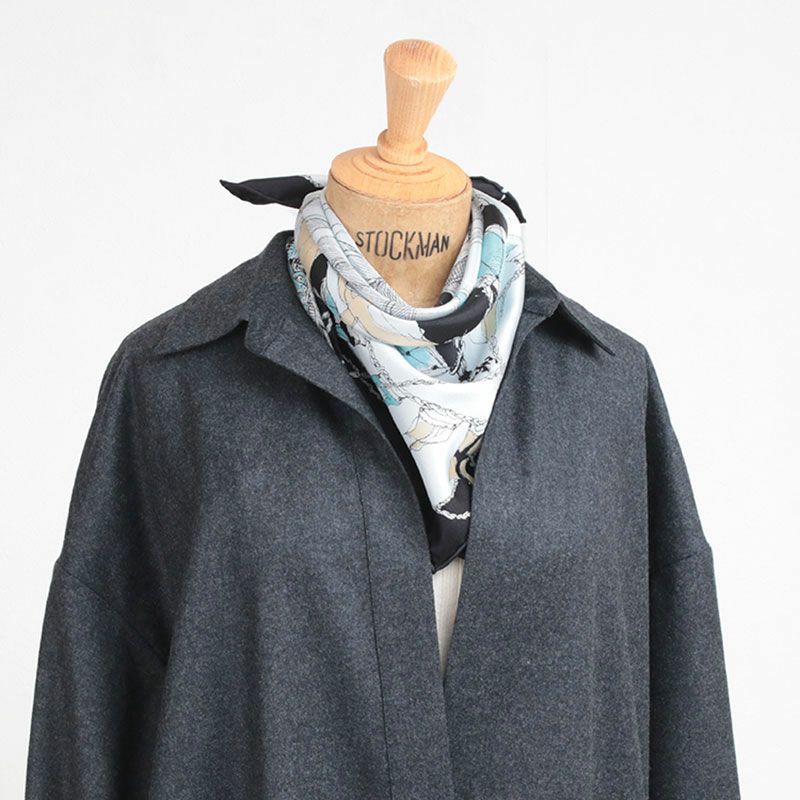 manipuri マニプリ スカーフ シルク 65x65 | jolisac