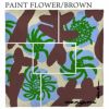 ペイントフラワーブラウン