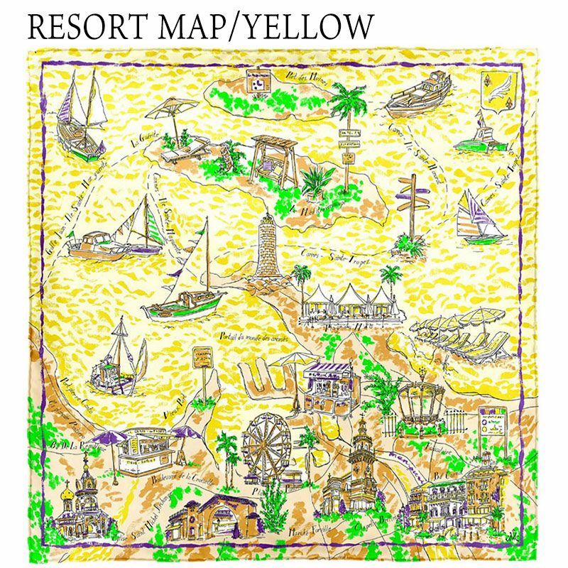 リゾートマップイエロー