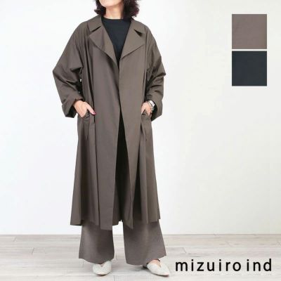 mizuiro ind ミズイロインド トレンチライクコート 3-270043 | jolisac