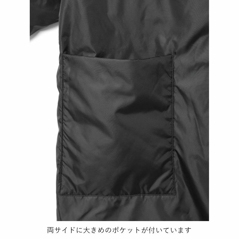 mizuiro ind ミズイロインド ダウンコート ドレープロングガウン