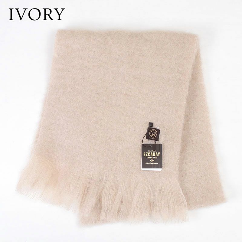30%OFF】MANTAS EZCARAY マンタスエスカライ モヘアマフラー SCARF
