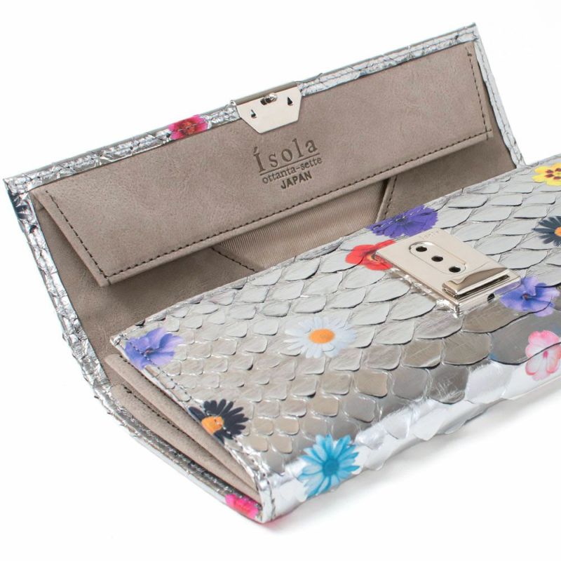 isola 財布 ギャルソン スリム SANTORINI ラミナフィオーレ 2601