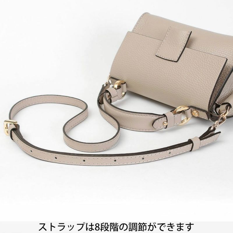 試着のみ⭐️ロリステッラ 2way ベス ミニ ショルダーバッグ S／グレージュ 試着のみ⭐️ロリステッラ 2way ベス ミニ ショルダーバッグ S