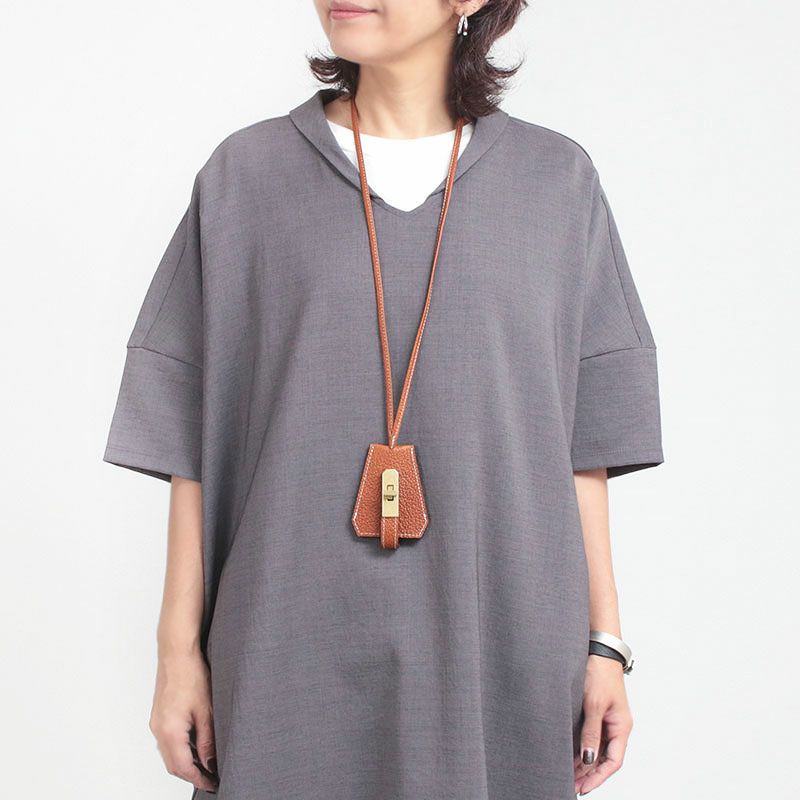 M.U.L. エムユーエル レザーチャームネックレス M-097/114 | jolisac