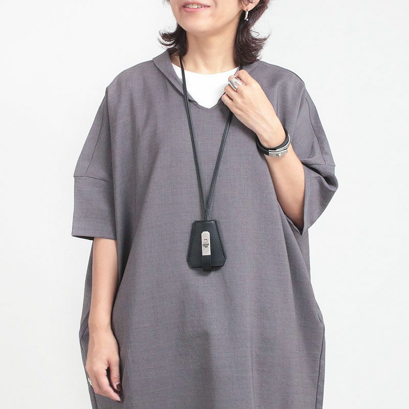 M.U.L. エムユーエル レザーチャームネックレス M-097/114 | jolisac