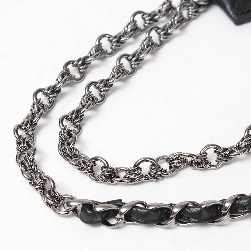 M.U.L. エムユーエル レザーチャームネックレス M-097/114 | jolisac