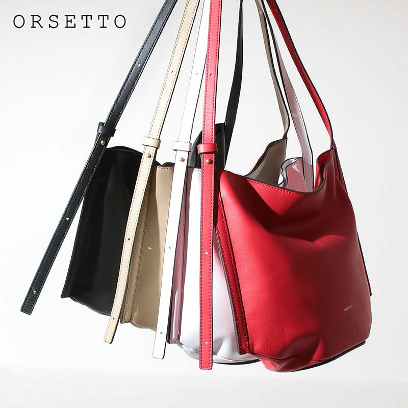 ORSETTO オルセット TRIANGOLO レザートート 01-141-01 | jolisac ORSETTO オルセット TRIANGOLO レザートート 01-141-01 | jolisac