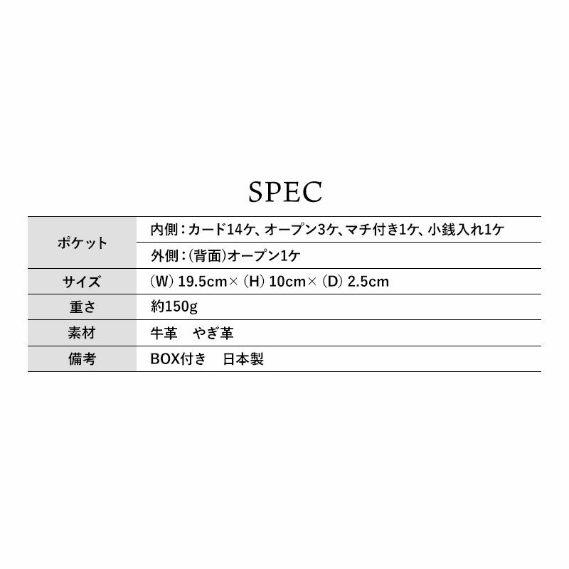 スペック