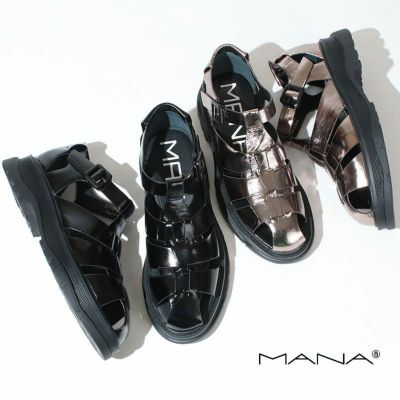 MANA 青 サンダル サイズ38 マナ MANA サンダル （BU） - ファッション通販 MAGASEEK