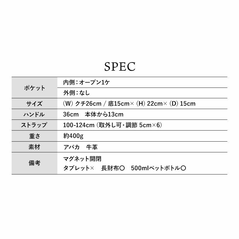 スペック