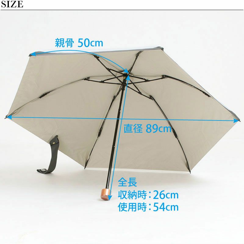 ATHENA NEW YORK アシーナニューヨーク 3段折たたみ傘 晴雨兼用 CAMILA