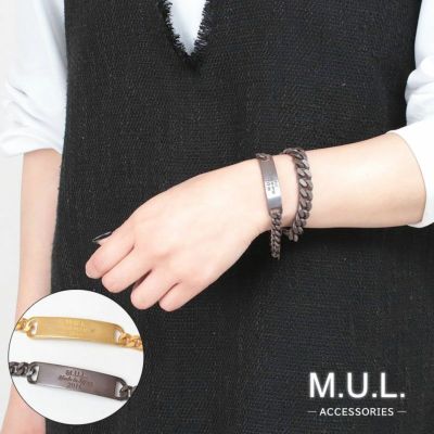楽天市場】【正規販売店】 M.U.L. エムユーエル ブレスレット M