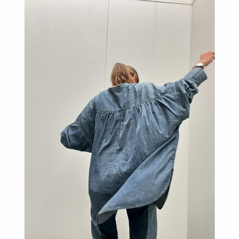 H.V.F.NxBIT BLUE デニムシャツ NO.80308 FLOW DENIM2 | jolisac