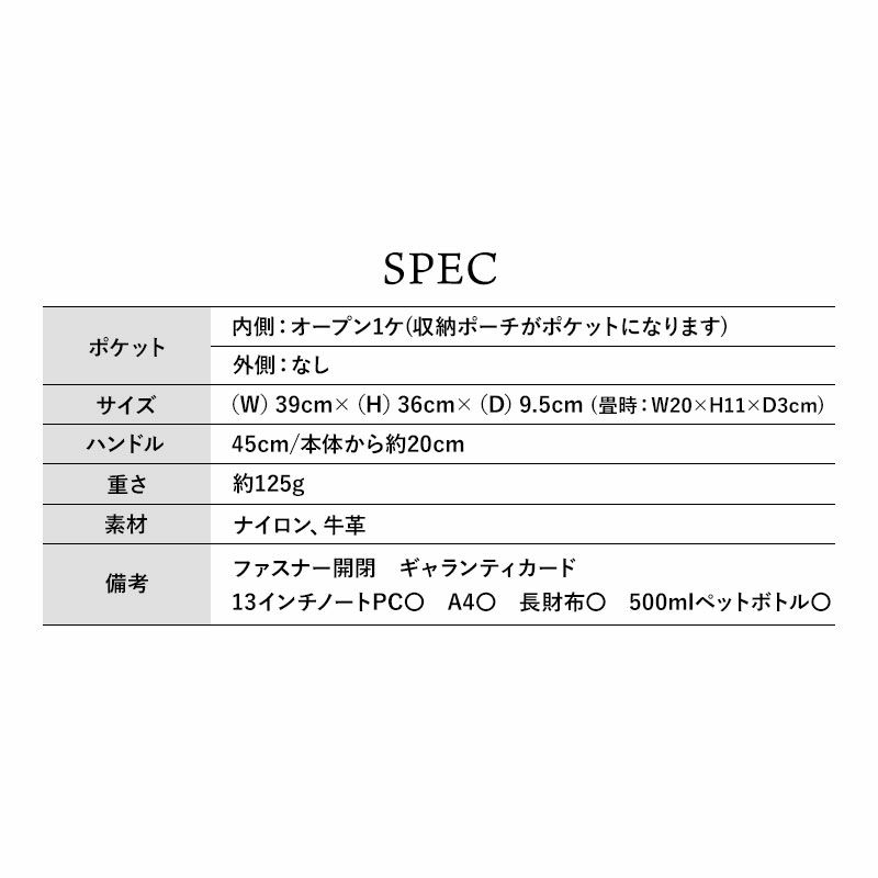 スペック