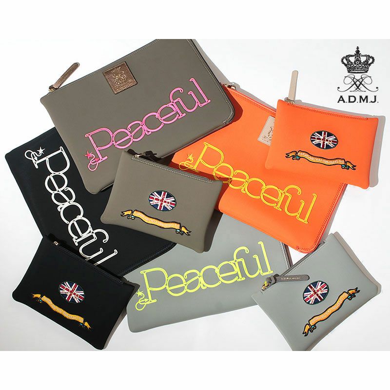 欲しいの ADMJ マジックライト PEACEFULポーチセット コード刺繍 小物