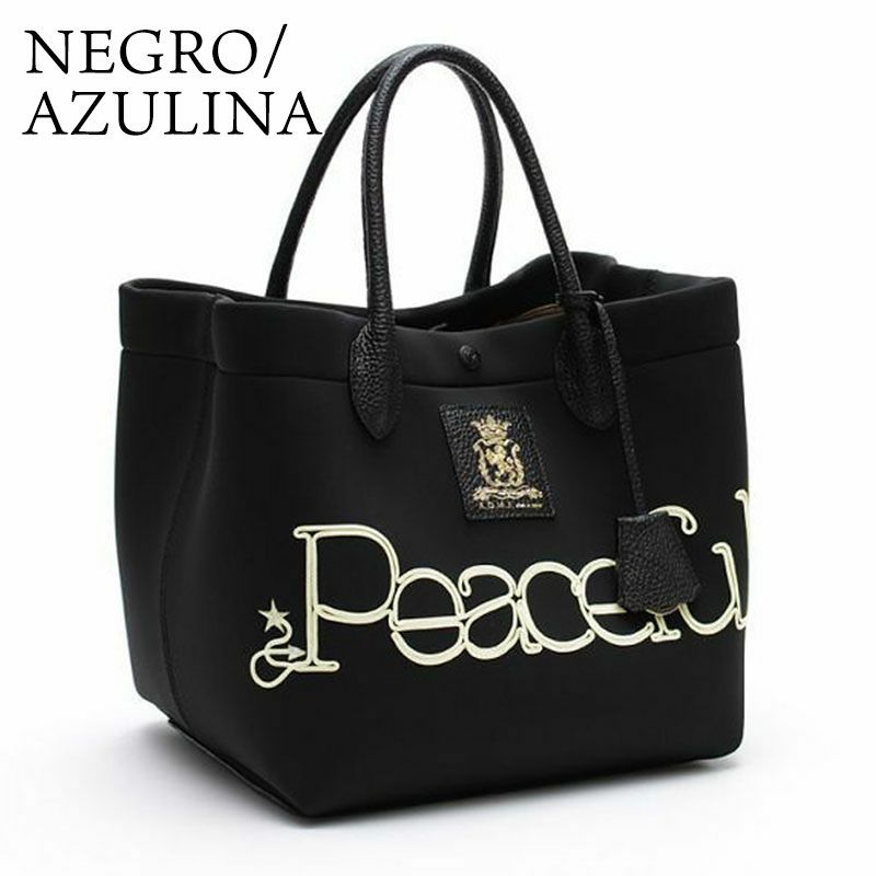 ADMJ マジックライト コード刺繍PEACEFULトート 25cm 26AW01033 | jolisac