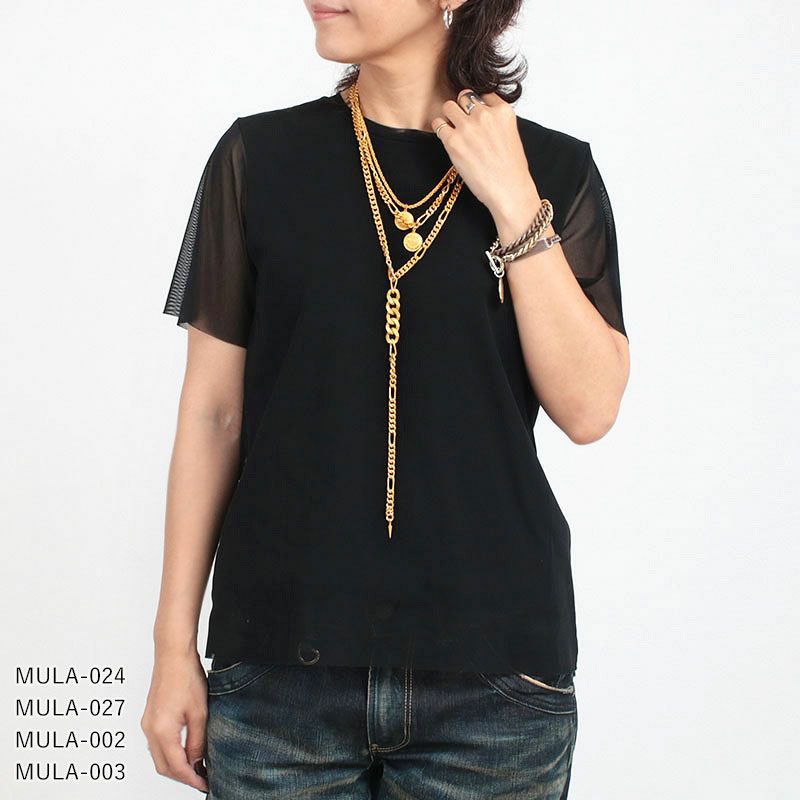M.U.L. エムユーエル CDFチェーンラリエットネックレス MULA-020