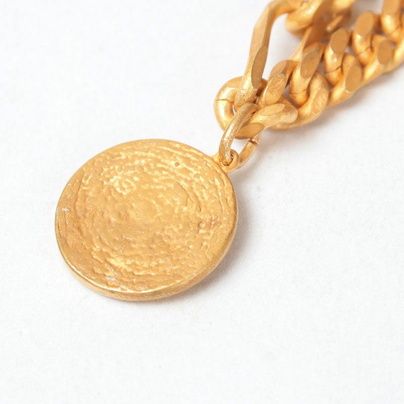 マットゴールドコインチャーム裏