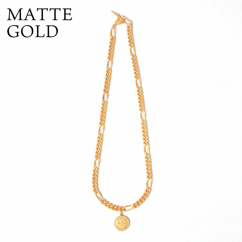 M.U.L. エムユーエル コインチェーンネックレス 52cm MULA-027