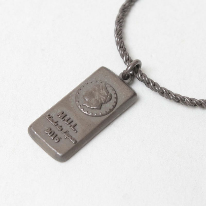 マットグレースクエアチャーム表