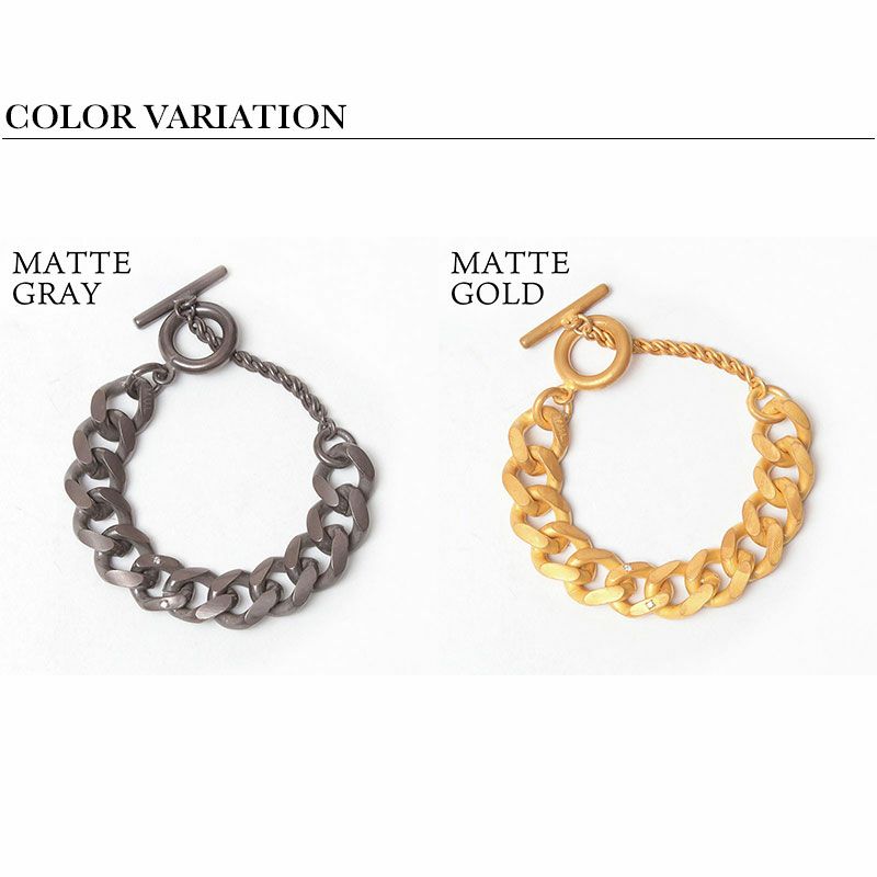 M.U.L. エムユーエル ダイヤモンド マンテルCチェーンブレスレット